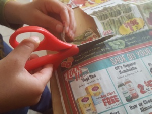 Preschooler Fine Motor Skills at Work