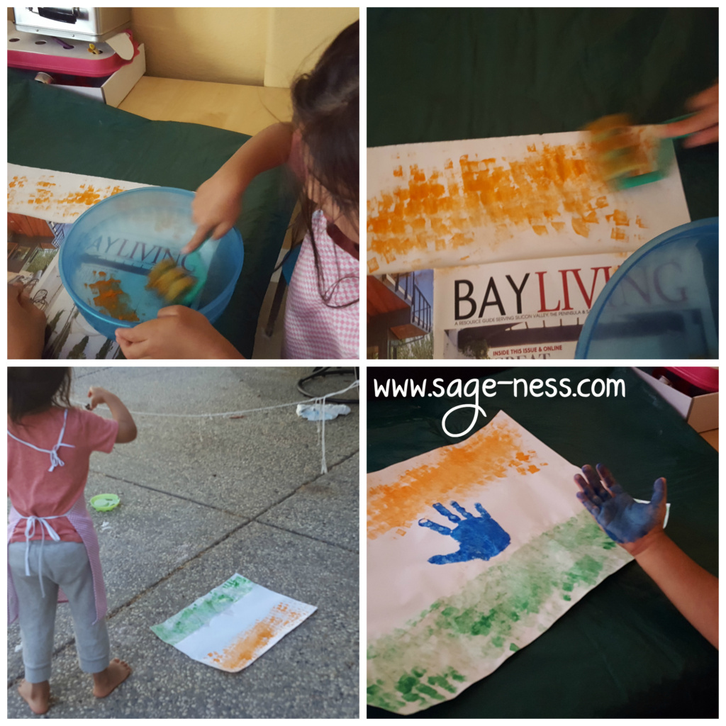 Montessori Inspired India Independence Day activities for Toddlers