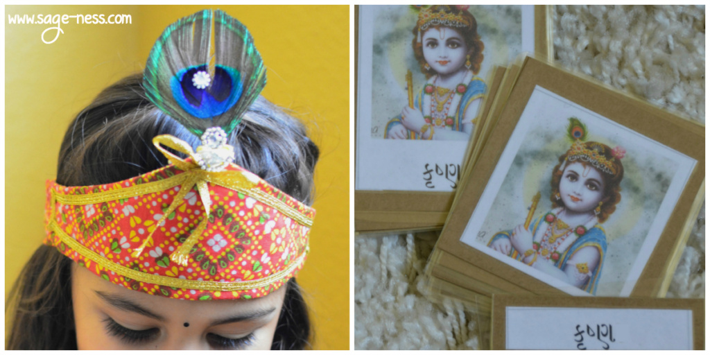 Montessori Inspired Janmashtami 3-part cards